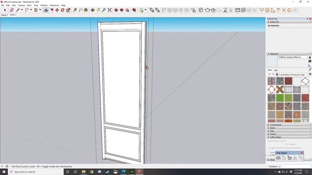 SketchUp Design Time-lapse | Office Furniture смотреть онлайн