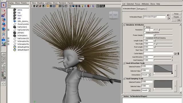 Integration Max Geometry cache to Maya and working with FXHair смотреть онлайн