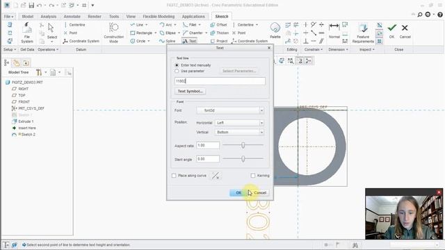 CAD Tutorial, PTC Creo 3.0, figitz смотреть онлайн