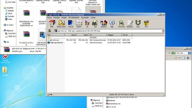 İSO Dosyalarını Nasıl winrar a çevirirsiniz :BİLGİLENDİRİCİ VİDEO смотреть онлайн
