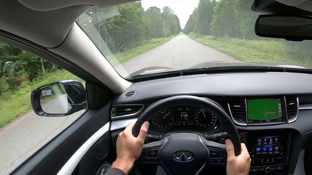 2019 INFINITI QX50 POV TEST DRIVE смотреть онлайн