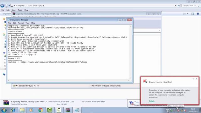 Kaspersky Internet Security 2017 For 1 Year Free 100% Working YouTube смотреть онлайн