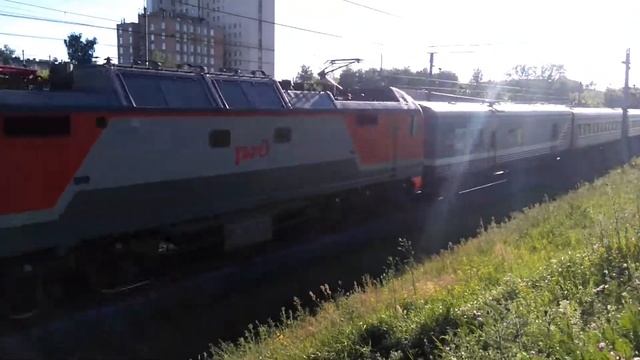 Приветливый ЭП2К -240 Москва - Челябинск смотреть онлайн