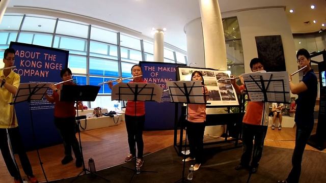 Adult Flute Ensemble Mini Performance at Marine Parade Library смотреть онлайн