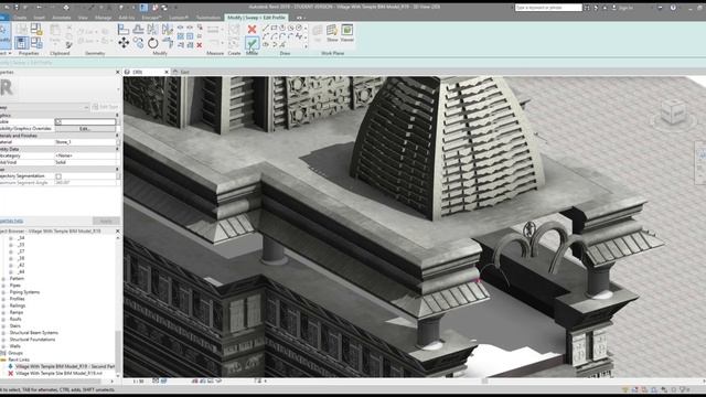 Temple Revit Model | All Custom Created Families смотреть онлайн
