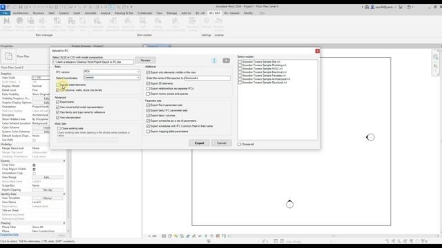 Revit plugin Upload to IFC смотреть онлайн