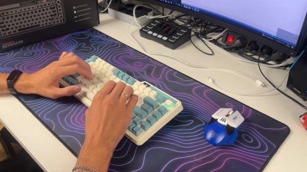 ✅ Обзор бюджетной беспроводной механической клавиатуры VOROTEX SK820W стоит ли покупать или нет ?