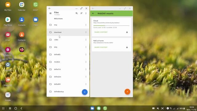 Access WebDAV Files On Android Using DAVx⁵