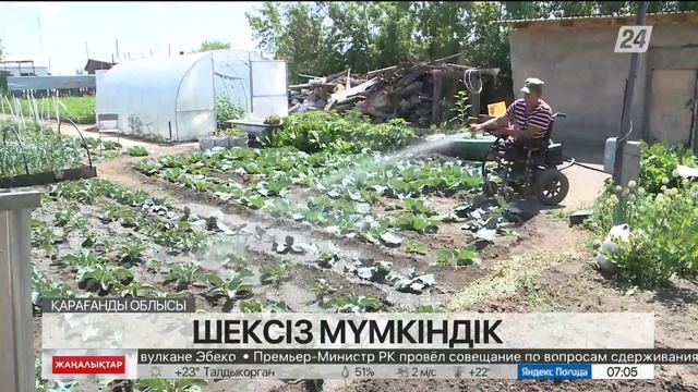 Қарағанды облысында мүмкіндігі шектеулі жандар бір шаңырақтың түтінін берекелі түтетіп отыр смотреть онлайн