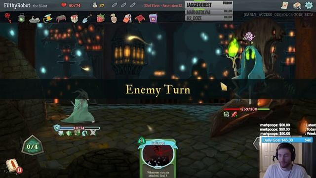 Filthy Tries: Slay the Spire (EA) Game 41 Silent Ascension 12 Part 3 смотреть онлайн