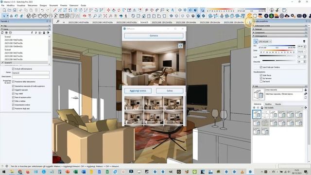 SketchUp Diffusion!! Free instant render in SketchUp... смотреть онлайн
