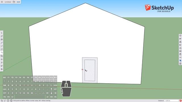 SketchUp Basics // 10 - Offset Tool смотреть онлайн