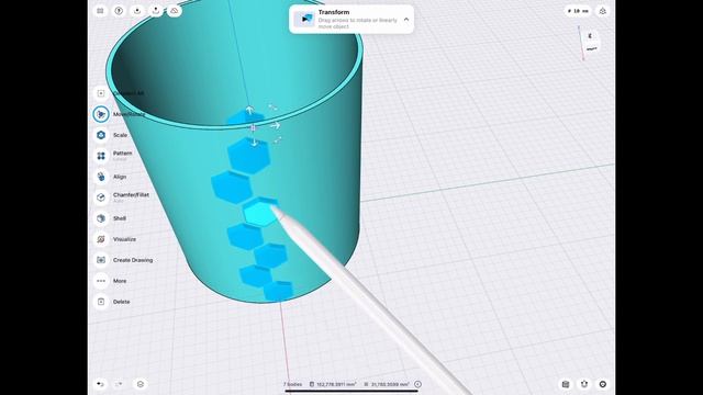 Cylindrical Pattern Tutorial for [ Shapr3D ] смотреть онлайн