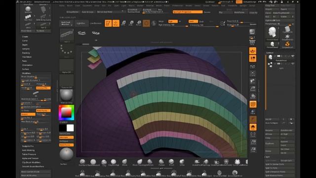 Zbrush My hair brush 1 : benim saç fırçam 1 смотреть онлайн