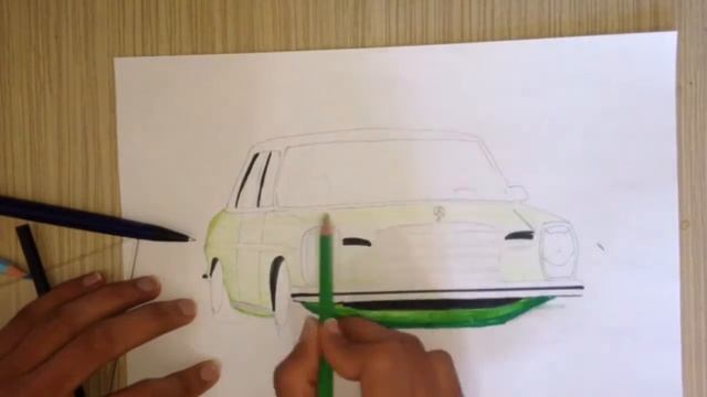 MERCEDES 115 ÇİZİMİ смотреть онлайн
