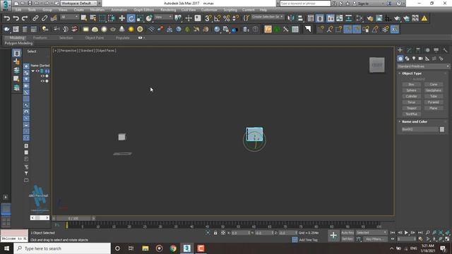 3ds max basics - move & rotate & scale смотреть онлайн