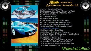 Музыка жажда скорости, дискотека Казанова 3, 90s
