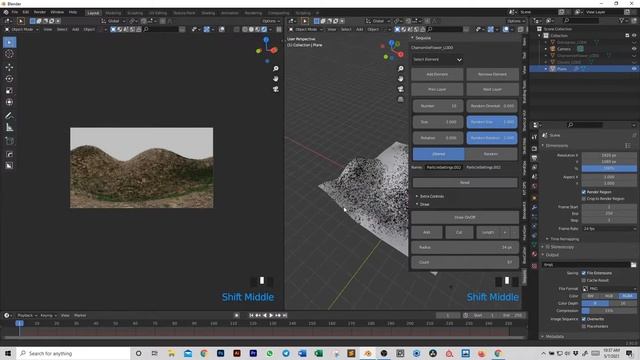Draw Vegetation - Blender Tutorial смотреть онлайн