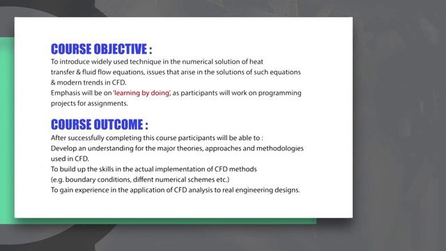 Short Term Course on Fundamentals of Computational Fluid Dynamics смотреть онлайн