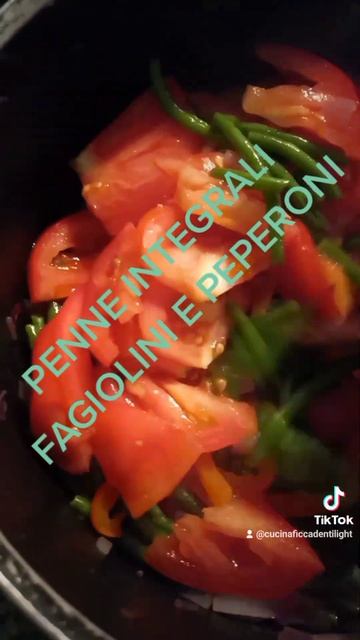 Penne integrali fagiolini e peperoni смотреть онлайн