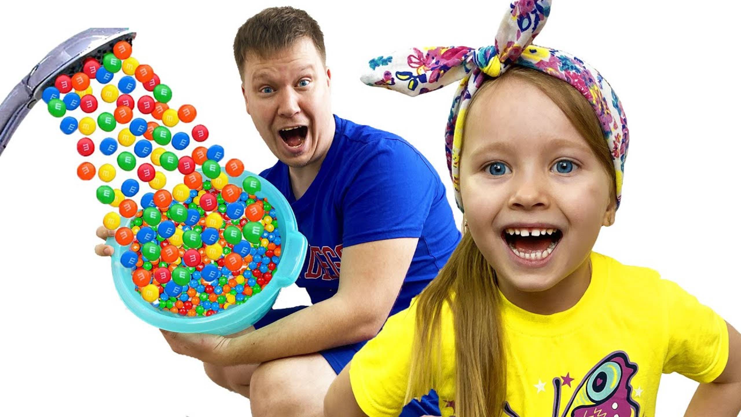 Милана с папой и их забавные истории смотреть онлайн