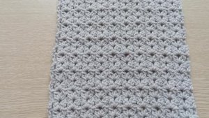 Шарф крючком. Узор для начинающих