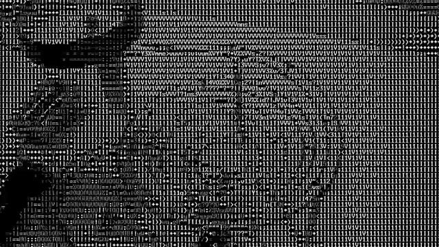 Video to ASCII conversion using AAlib. смотреть онлайн