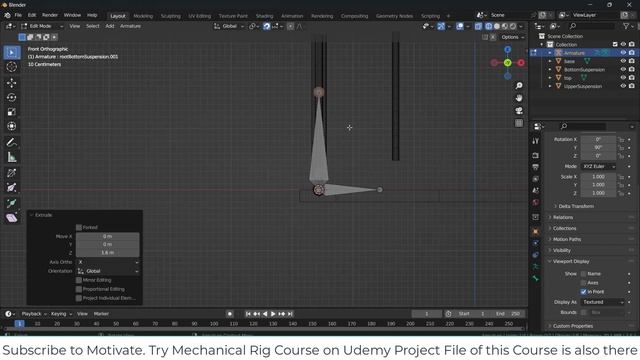 HexaPod Modeling and Rigging in Blender смотреть онлайн