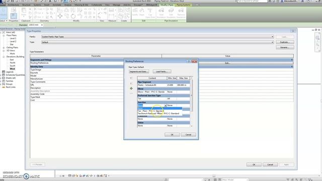 Piping in Revit-Basic sanitary piping for a simple architectural job смотреть онлайн