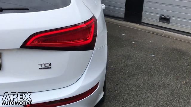 2014 Audi Q5 S line Plus 2.0 TDI Glacier White - Exterior & Interior walkaround - Apex Automotive смотреть онлайн