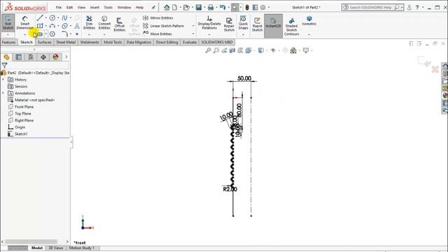 Flex - Bendable pipe| Solidworks Tutorials смотреть онлайн