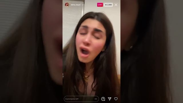 ميرا النوري تبجي بسبب التنمر 💔😔 !! YouTube