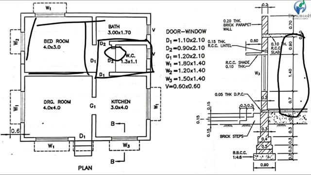 #part5(3350604 - Estimating Costing&Valuation)Calculation of Quantity of Concrete in Slab & Lintel смотреть онлайн