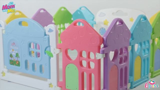 รีวิวใหม่ล่าสุดคอกกั้นเด็ก Bpastel Macaron โดย #คุณตั๋งMomandme