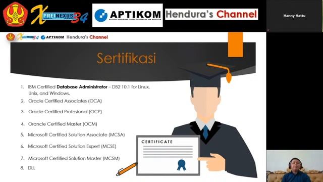 #1 Releay Webinar Seri Profesi Informatika Database Administrator-Eset Channel смотреть онлайн