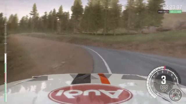 DiRT Rally pikes peak audi quattro S1 смотреть онлайн