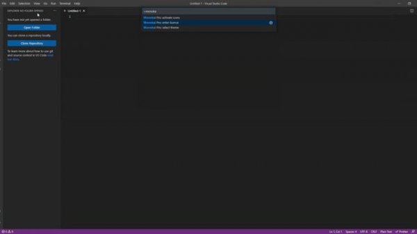 How to crack Monokai Pro for Visual Studio Code