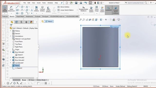 SolidWorks Tutorial Beginner (TAGALOG)- How to use Reference plane, Ribs in circular Surface смотреть онлайн