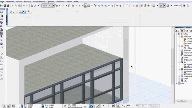 Archicad 16 Mini tut Nr 13b FassadenarbeitenEtwasBereinigt смотреть онлайн