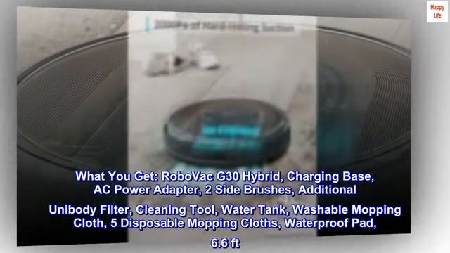 eufy by Anker, RoboVac G30 Hybrid, Robot Vacuum with Smart Dynamic Navigation 2.0 смотреть онлайн