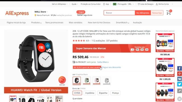 COMEÇOU! Smartwatches de MARCAS FAMOSAS com DESCONTOS e CUPONS! смотреть онлайн