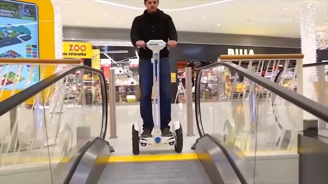 Airwheel Aier Wei global smart balance S3 cool car show video смотреть онлайн