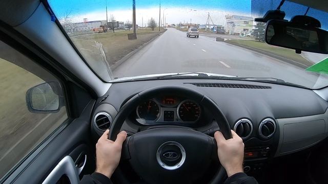2015 LADA Largus 1.6L (105) POV TEST DRIVE