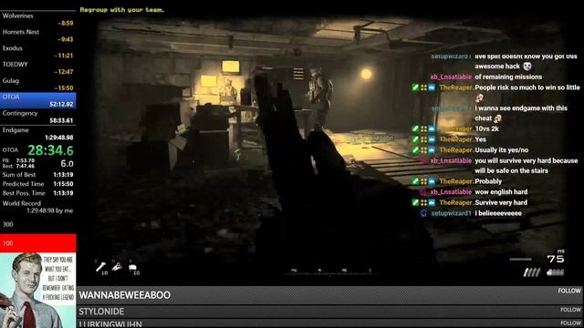 MW2R - Ragtime Warfare 56:36.2 смотреть онлайн