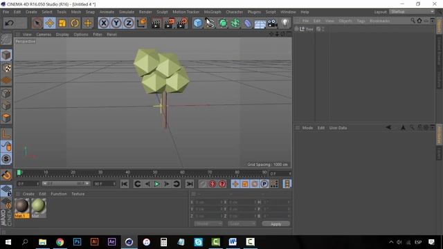05/07 Creating the trees — 3D Modeling: Sculpt a Low Poly landscape_ENG смотреть онлайн