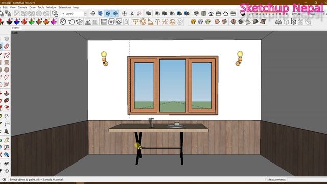 Vray Next Sketchup | Asset Editor | Sketchup Nepal смотреть онлайн