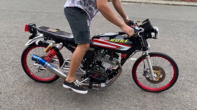 Sound check Rusi125 Tc 200cc streetbike смотреть онлайн