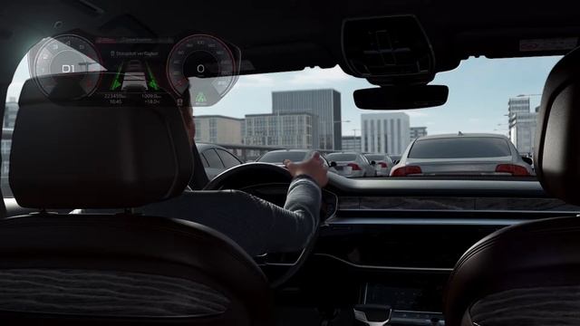Audi A8 (2017) - Staupilot смотреть онлайн