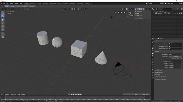 Blender Alpha 2.8 Basics | Interface part-2 смотреть онлайн