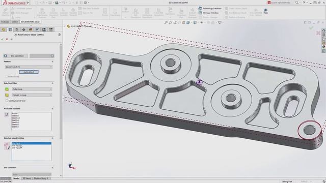 SOLIDWORKS 2018: CAM Mecanizado CNC смотреть онлайн